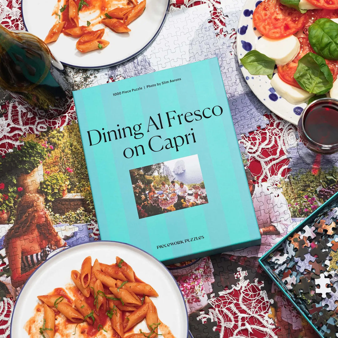 Piecework - Dining Al Fresco -  Slim Aarons Collab - 1000 pieces puzzle