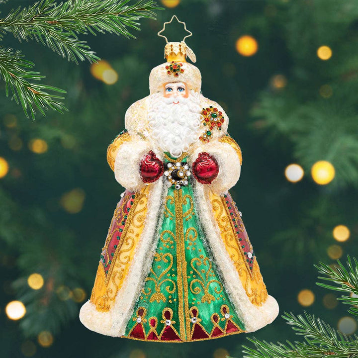 Holiday Glass Ornament – Crown Of Christmas