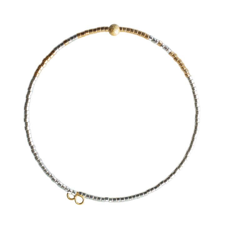 Lenny & Eva - Sprinkles Bangle-Silver