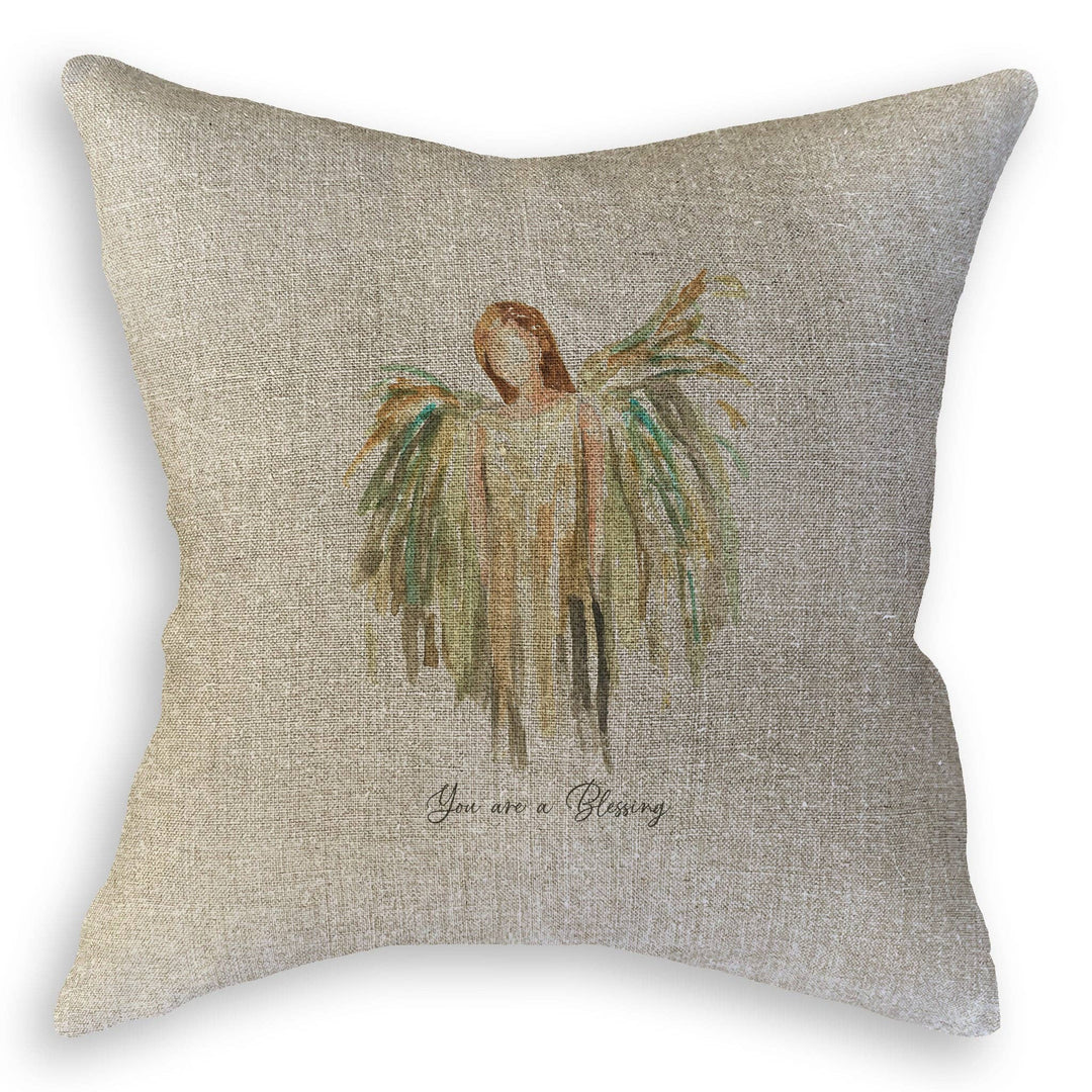 Gold Celestial Angel Dish Towel