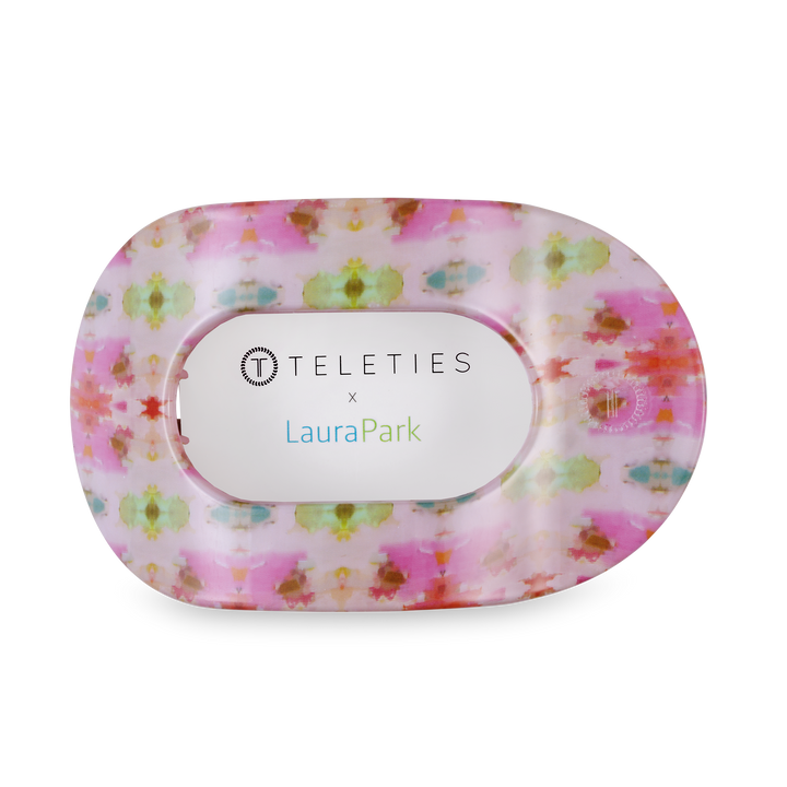 TELETIES - Giverny | Large | Flat Round Hair Clip