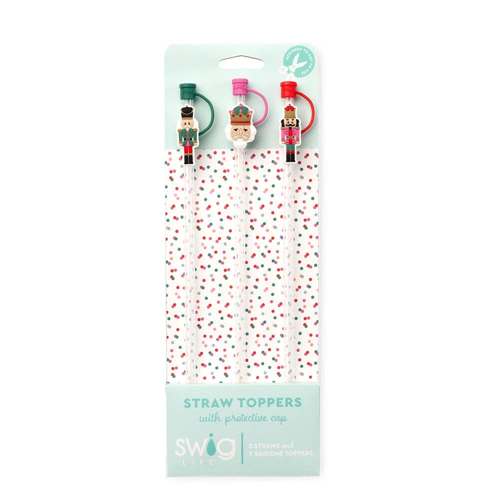 Swig Life - Classic Nutcracker Straw Topper Set