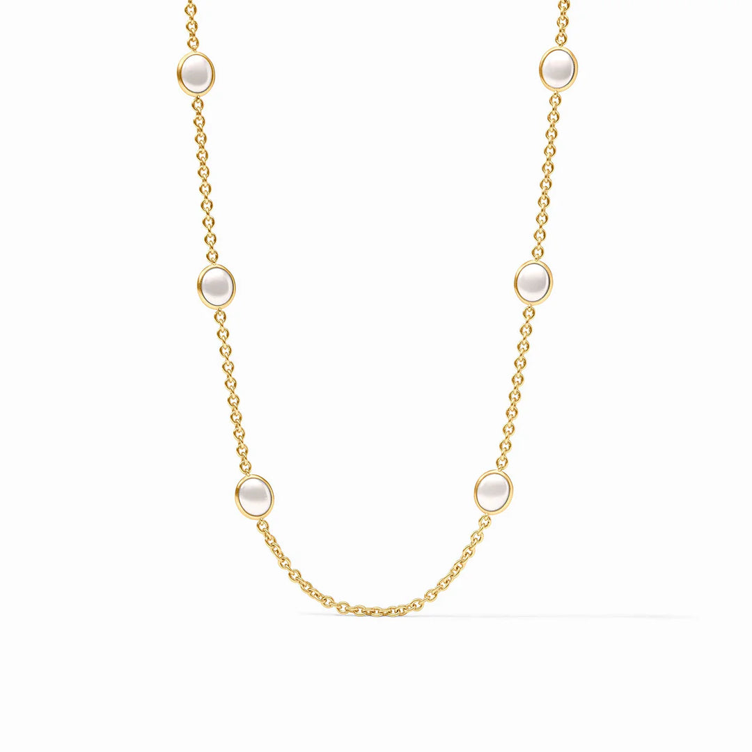 Julie Vos Laguna Stone Station Necklace