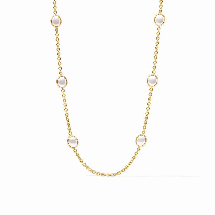 Julie Vos Laguna Stone Station Necklace