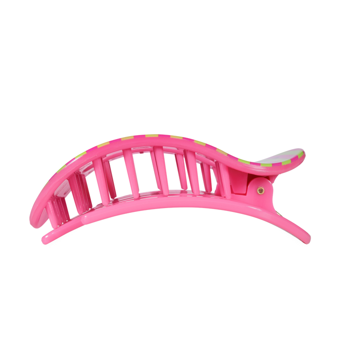TELETIES - Summer Crush | Large | Flat Round Hair Clip
