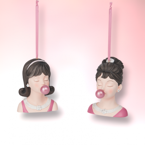 Bubblegum Girl Ornament