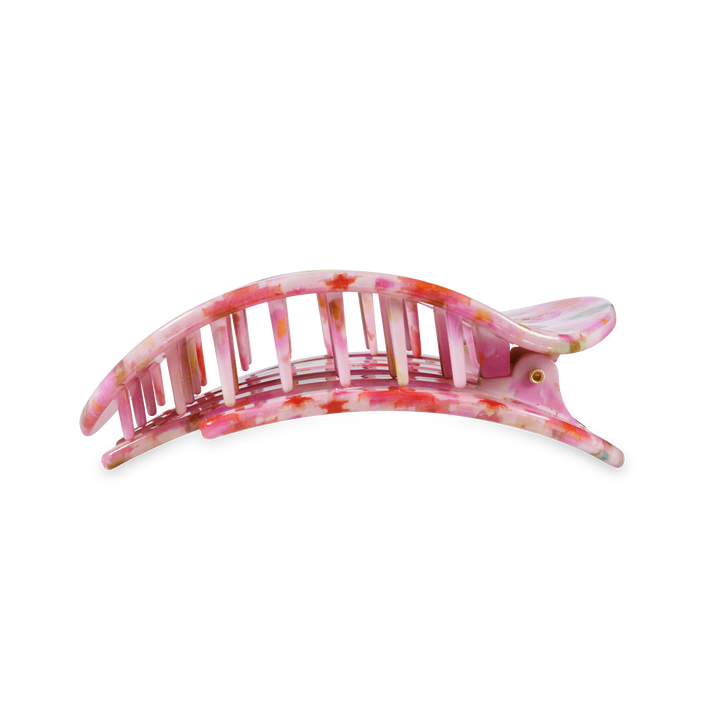 TELETIES - Giverny | Medium | Flat Round Hair Clip