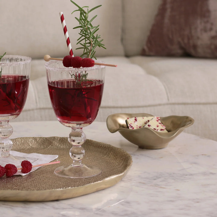 Beatriz Ball SIERRA MODERN Maia Small Oval Bowl (Gold) 7682