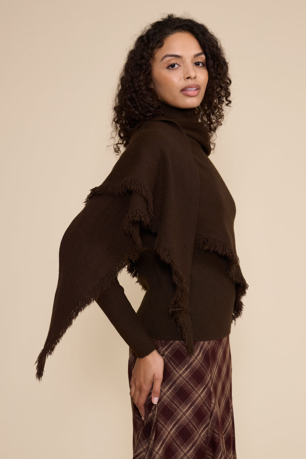 SW5739 MURPHY SCARF SWEATER