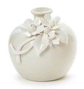 Mini Vases with 3-D Sculpted Flowers
