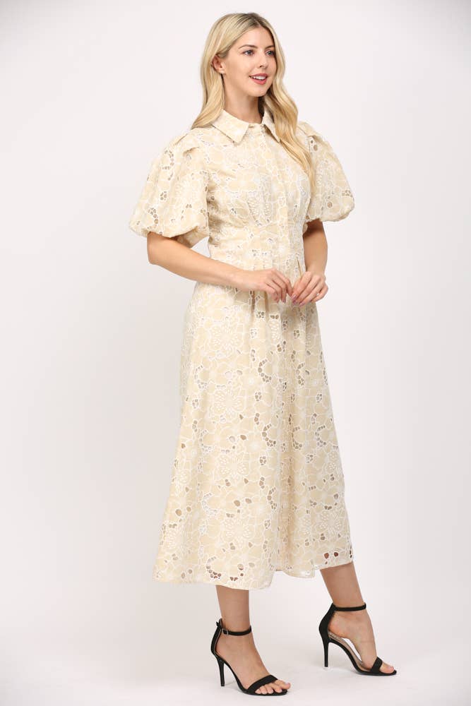 Eyelet Lace Dress