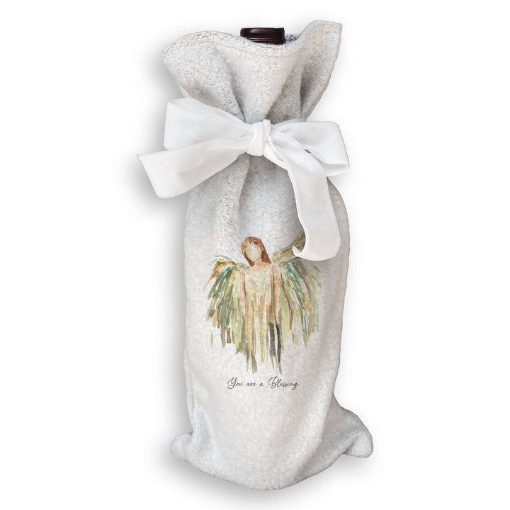 Gold Celestial Angel Dish Towel