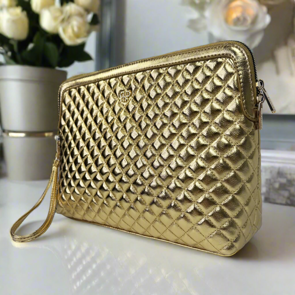 PurseN Litt Makeup Case - 24 Karat