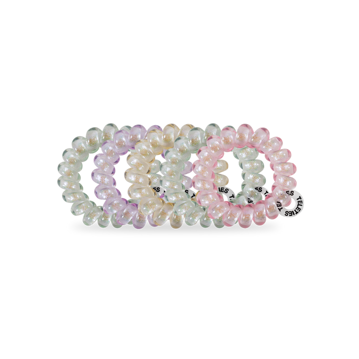 TELETIES - Spiral Hair Coils | Tiny | Shimmering Spring