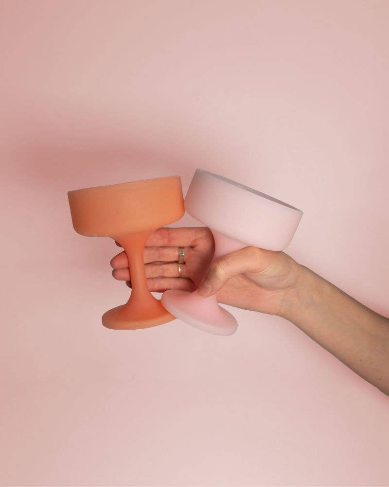 Peach + Petal | Mecc | Silicone Unbreakable Cocktail Glasses