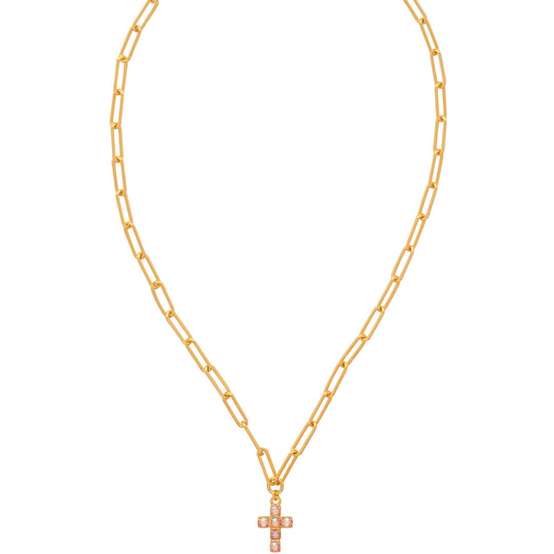 Sorrelli Carly Cross Pendant Necklace