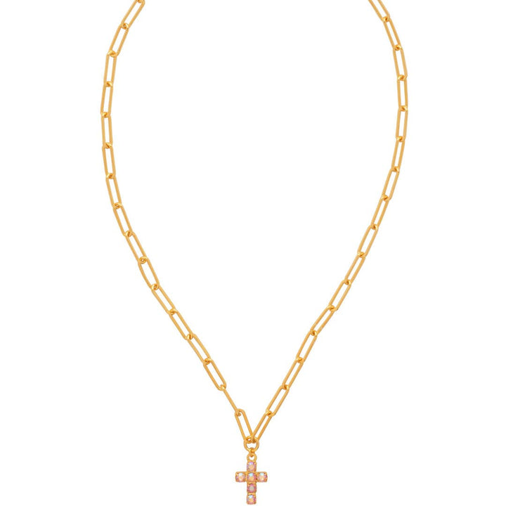 Sorrelli Carly Cross Pendant Necklace