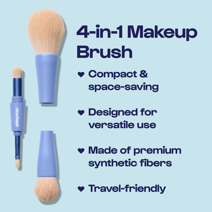 Alleyoop Overachiever - 4-in-1 Makeup Brush