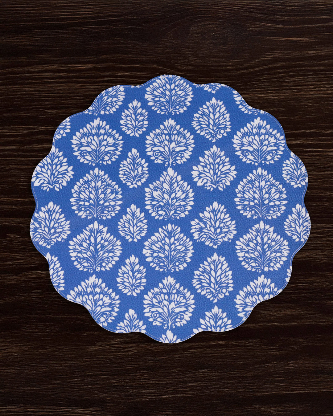 VIDA Chinoiserie Reversible Round Placemats Set of