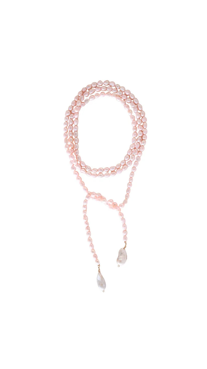 The Kelly Wrap - Light Pink Pearl