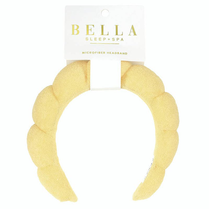 Bella Sleep + Spa - Makeup Headband - Yellow