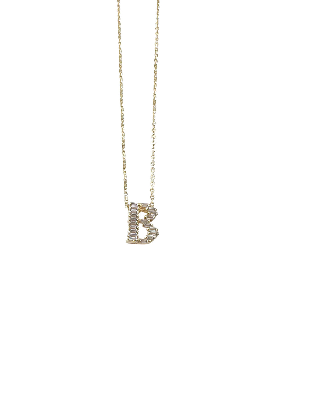 Gemelli Lala Initial Necklace