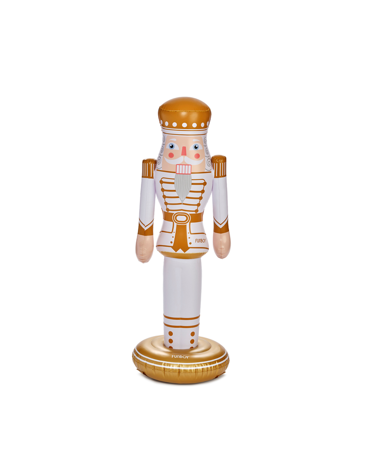 FUNBOY Gold Inflatable Nutcracker - 3.5 ft