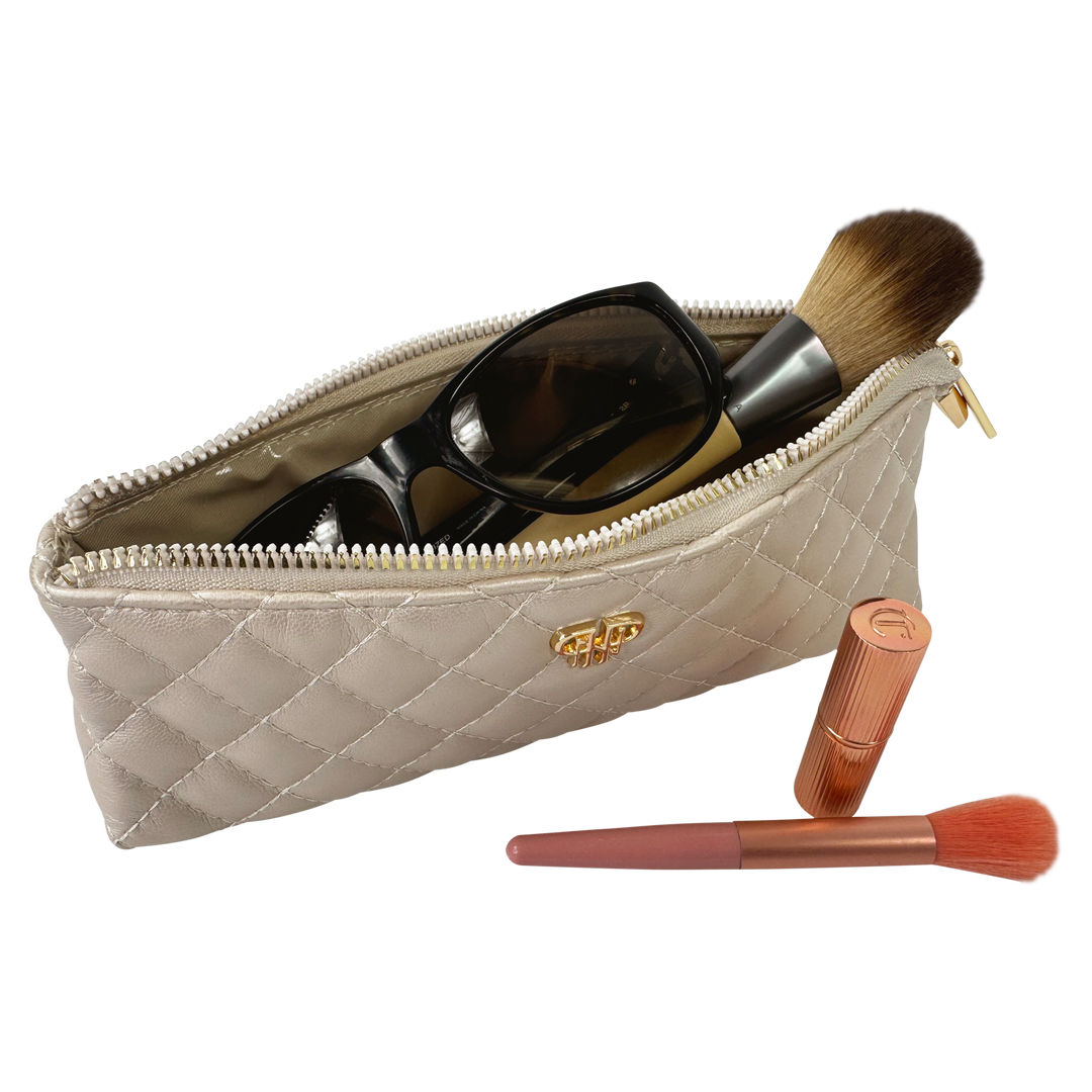 PurseN Sleek Stash Go-To-Case - Pearl Quilted