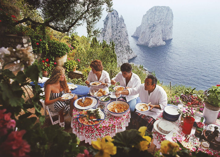 Piecework - Dining Al Fresco -  Slim Aarons Collab - 1000 pieces puzzle