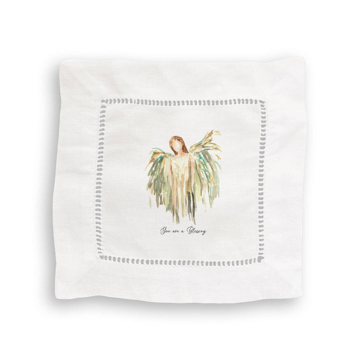 Gold Celestial Angel Dish Towel