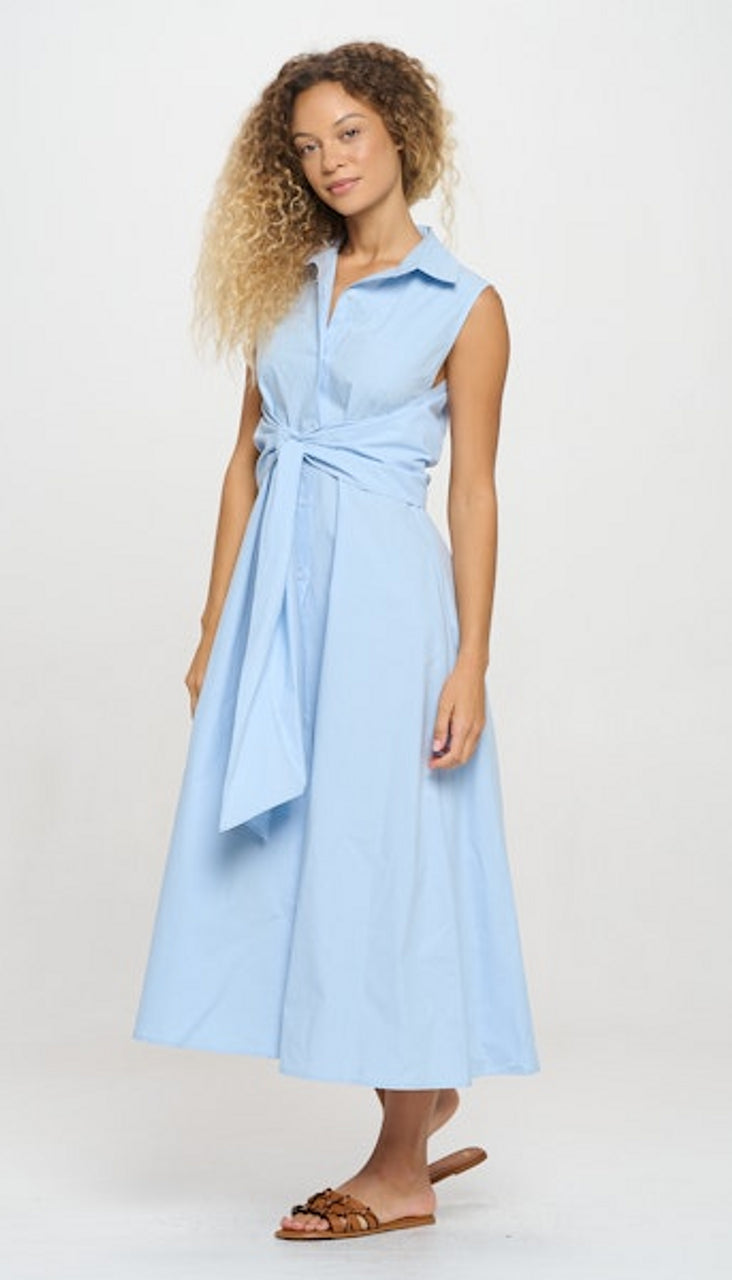 Skyline Serenity Shirt Dress