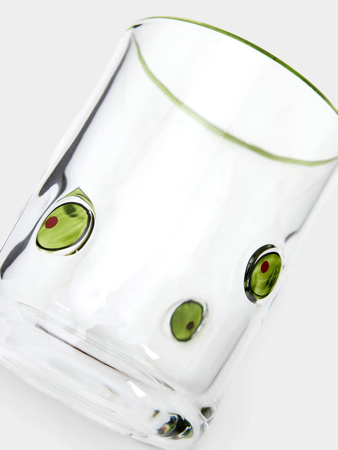Two’s Company Martini Olive Double Old Fashion Glass
