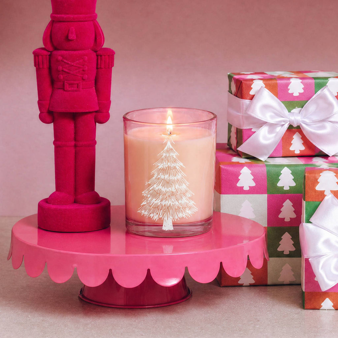 Sweet Grace Pink Tree Soy Candle 9.5oz