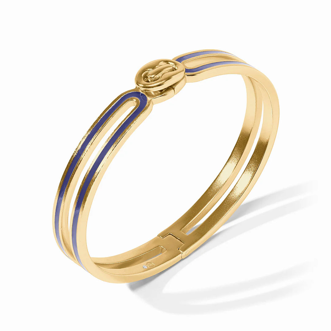 Julie Vos Laguna Enamel Hinge Bangle