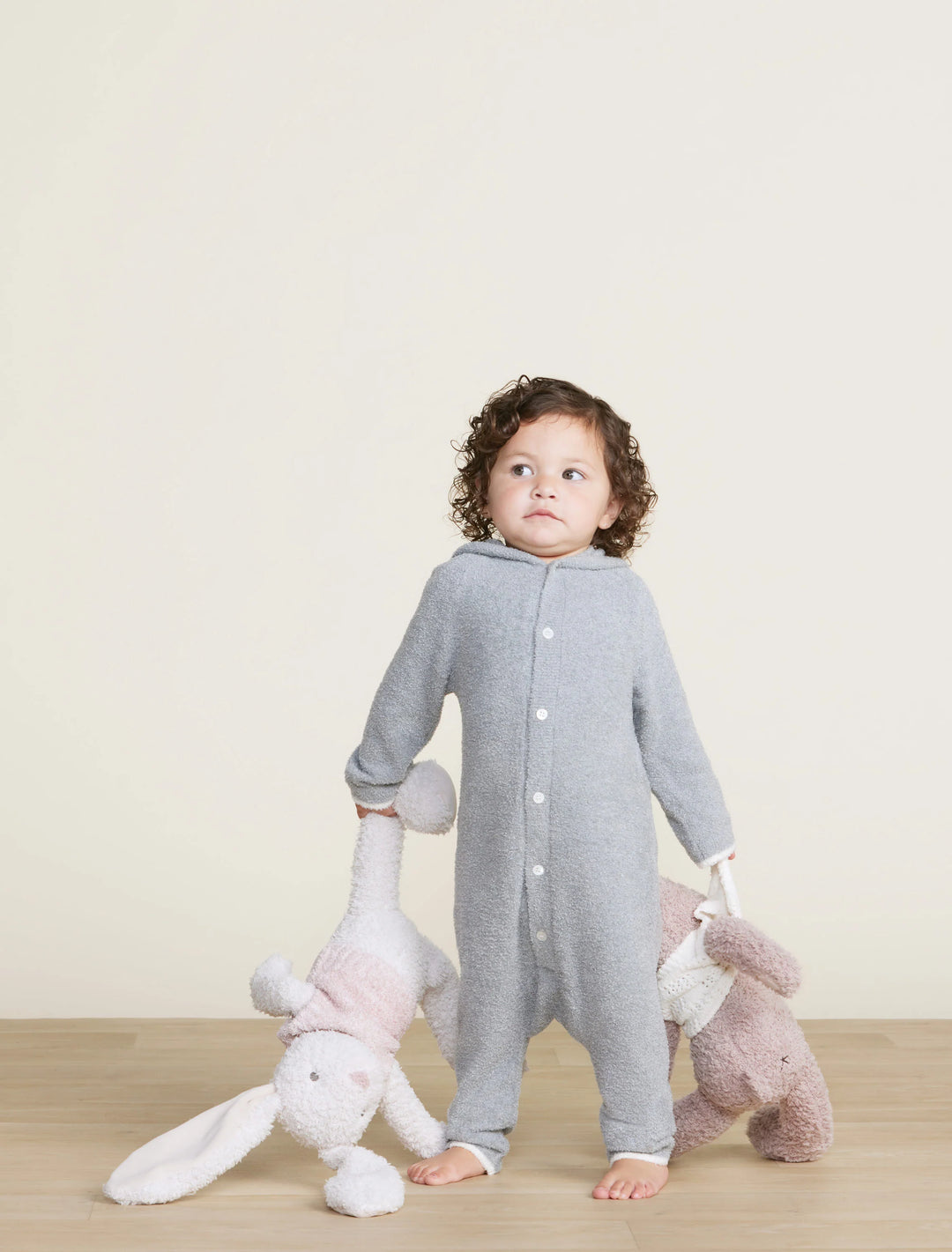 Barefoot Dreams CozyChic Light Hooded Onesie