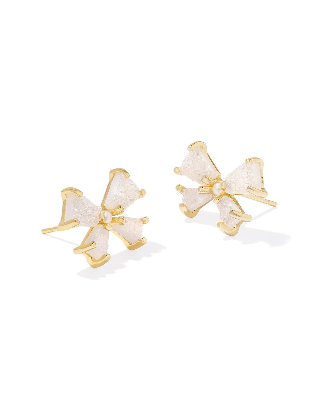 Kendra Scott Blair Bow Small Stud Earrings - Gold