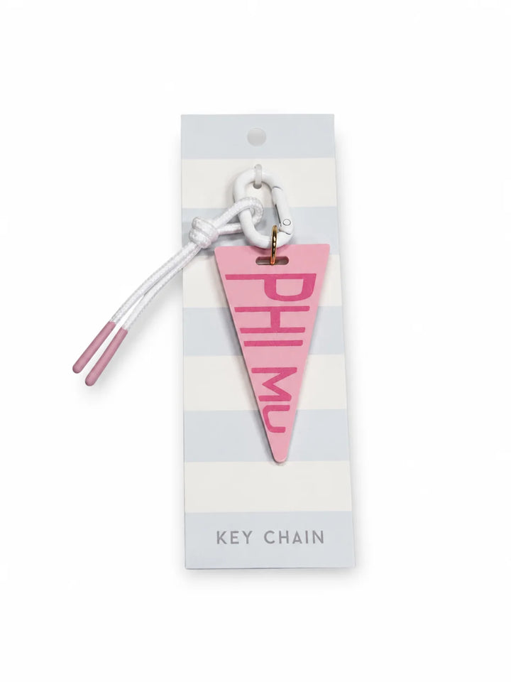 Sorority Pennant Bag Charm