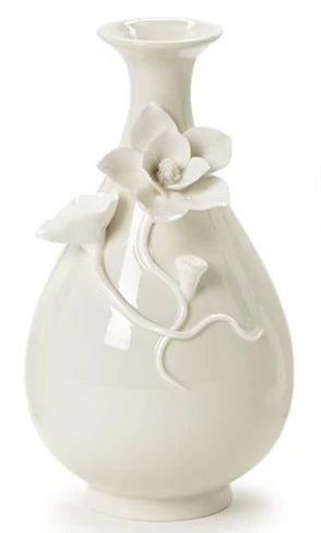 Mini Vases with 3-D Sculpted Flowers