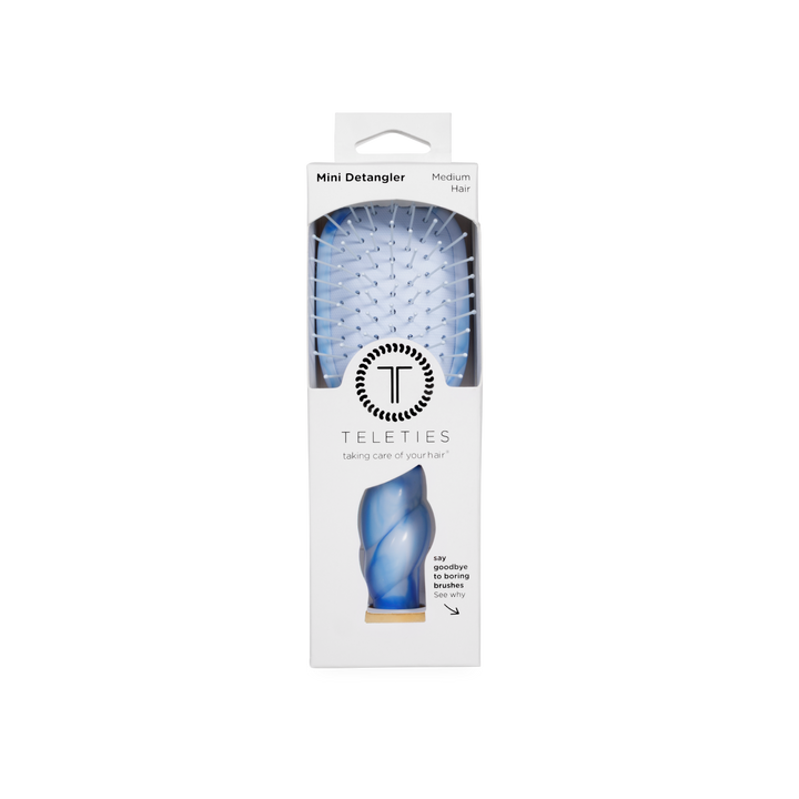 TELETIES - Mini Detangler Brush | Medium | Tide & True