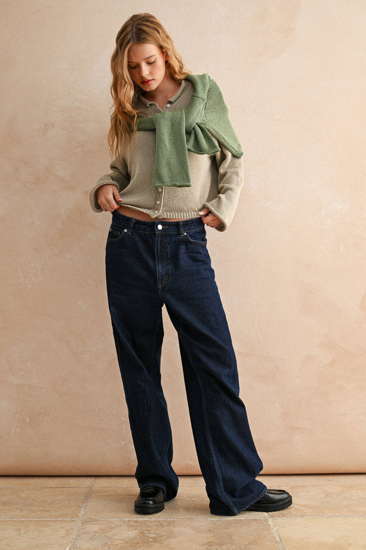 Light Weight Button Front Cardigan