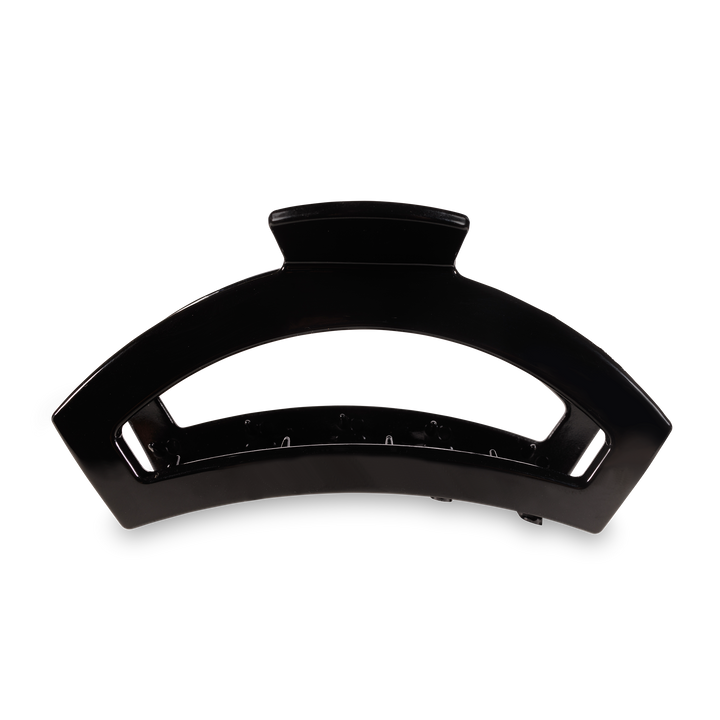 TELETIES - Open Hair Clip | Large | Jet Black