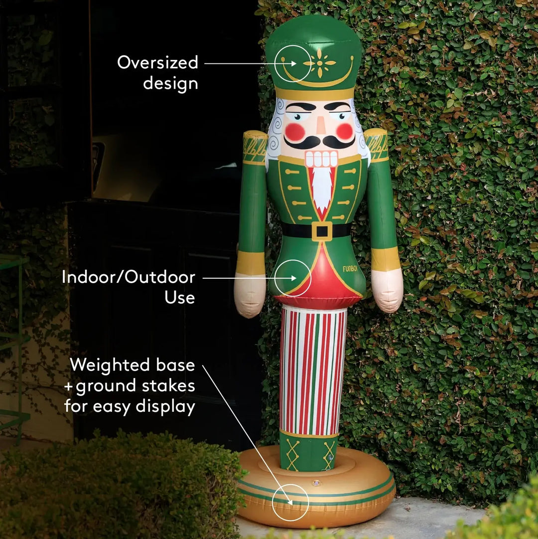 FUNBOY -Classic Inflatable Nutcracker - 5 ft