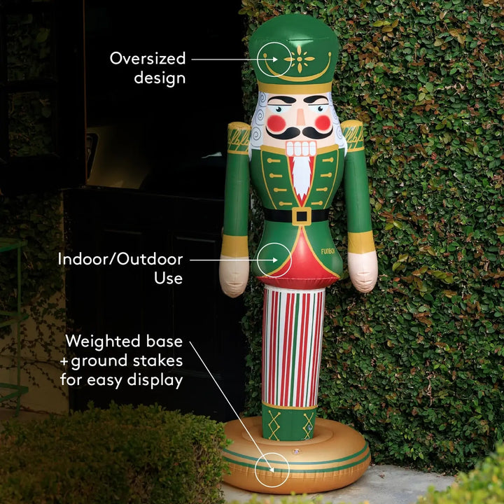 FUNBOY -Classic Inflatable Nutcracker - 5 ft