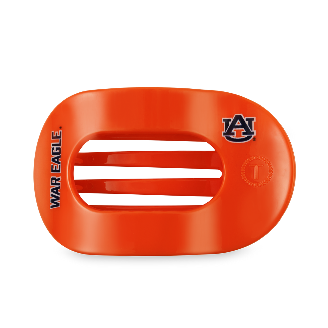 TELETIES - Flat Round Hair Clip | Large | War Eagle!
