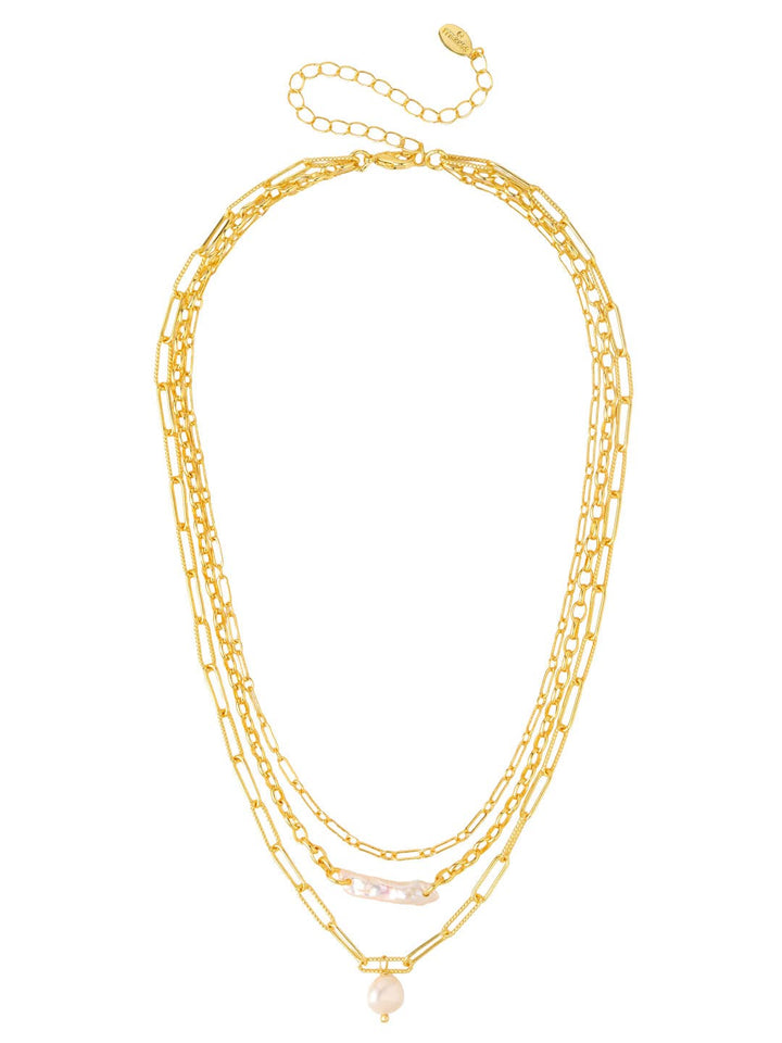 Imani Layered Necklace - 4NGK2BGMDP