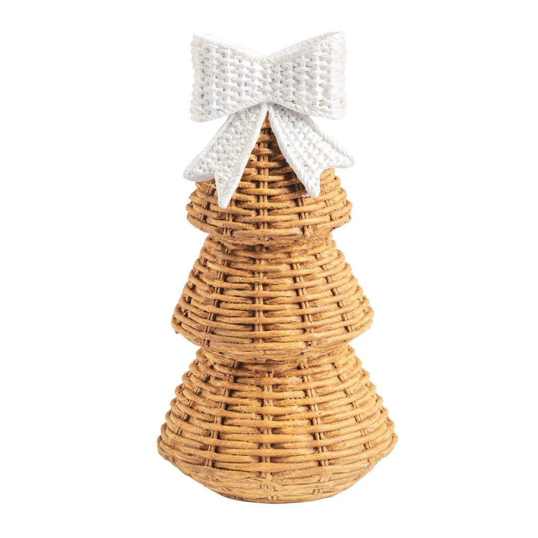 Small Resin Wicker Tree Sitter
