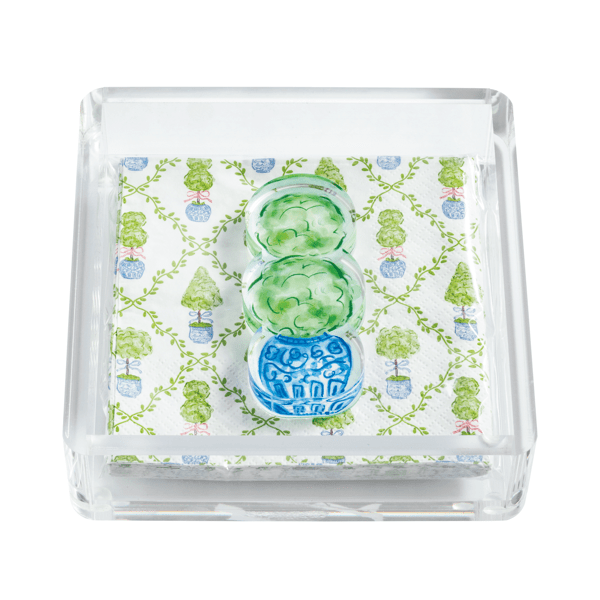 Mud Pie Topiary Garden Napkin Set