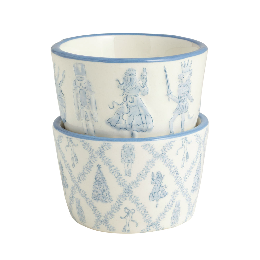 Blue Icon Nutcracker Tidbit Set