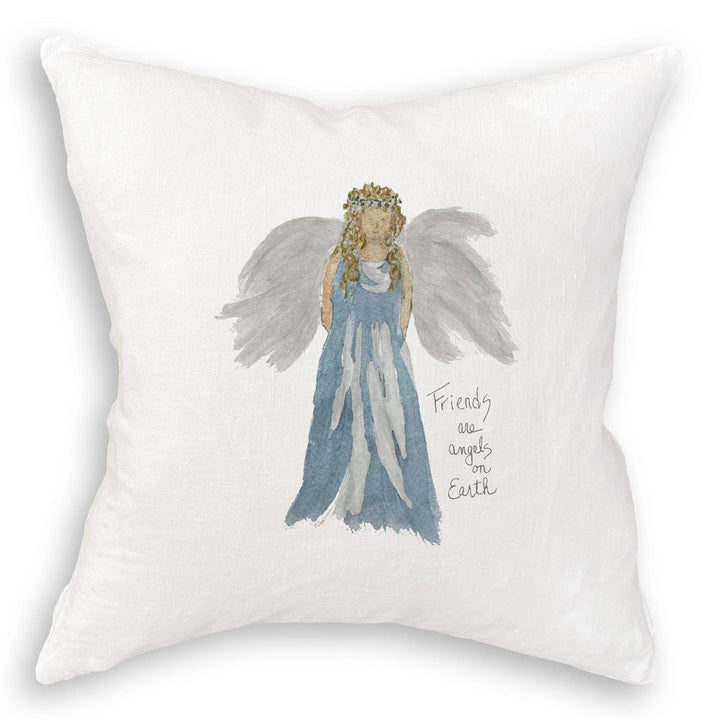 Blue Dress Angel Kitchen Towel