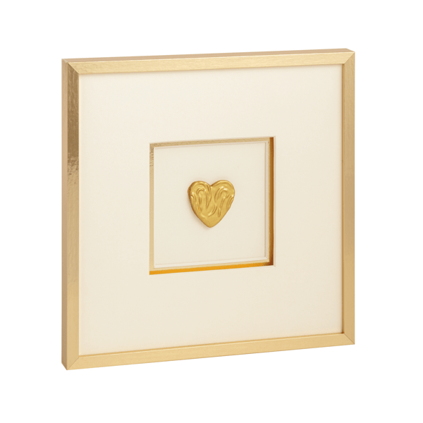 Mud Pie Heart Framed Wall Art